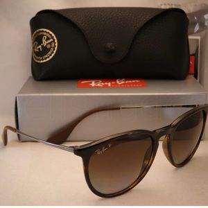 RayBan RB4147 Erika Brown Havana Polarized